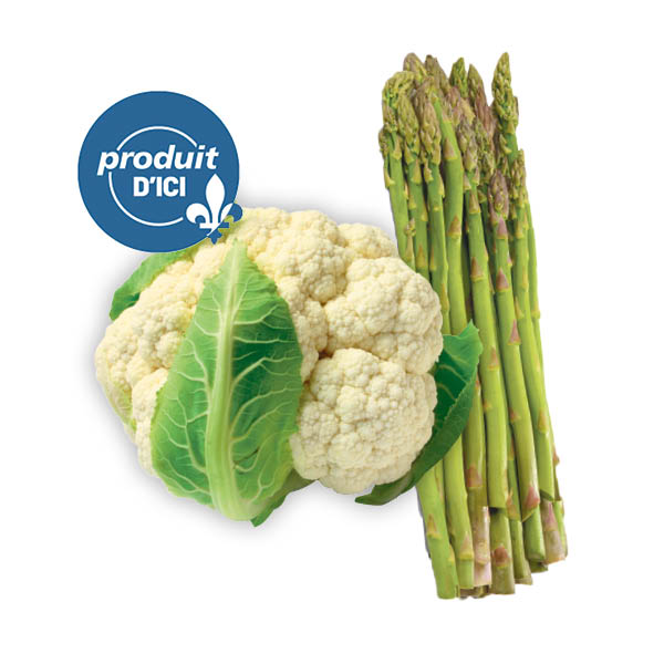 asperges chou-fleur