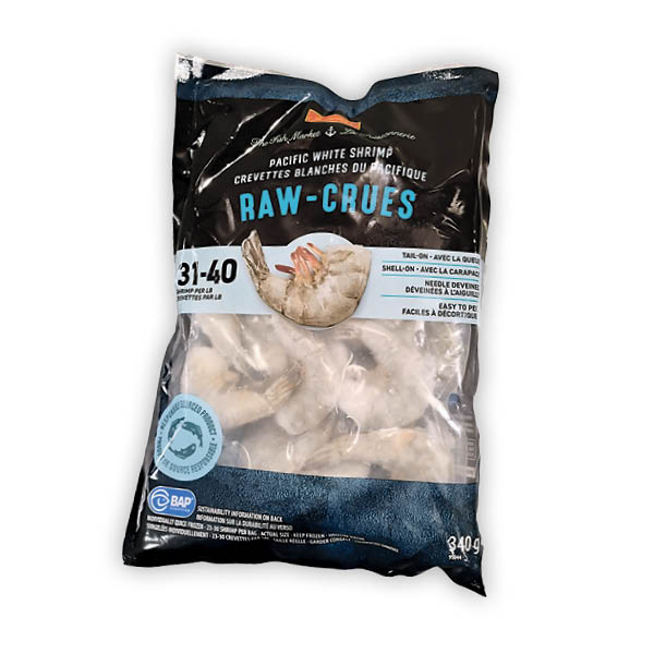 crevettes blanches