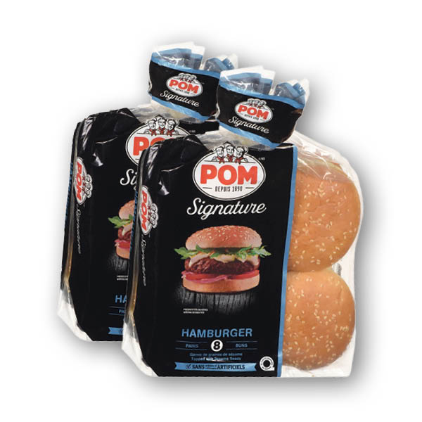 pain hamburger Pom